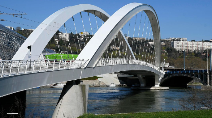 Modern bridge infrastructure project